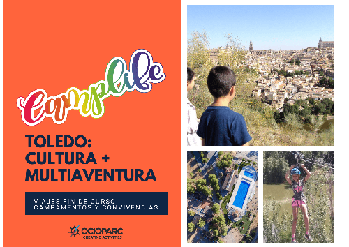 Toledo cultura + multiaventura Camplife 2019(PORTADA)